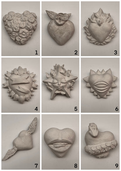 Set de Corazones Personalizables                                                                                  – 10 Figuras a Elección