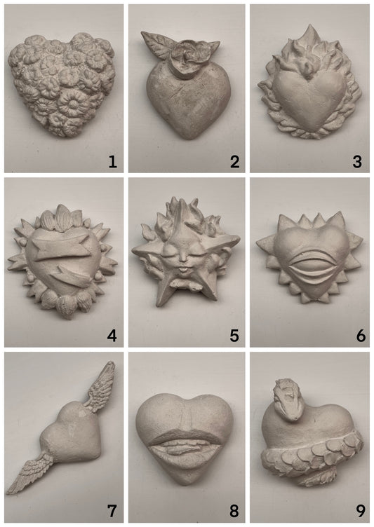 Set de Corazones Personalizables                                                                                  – 10 Figuras a Elección