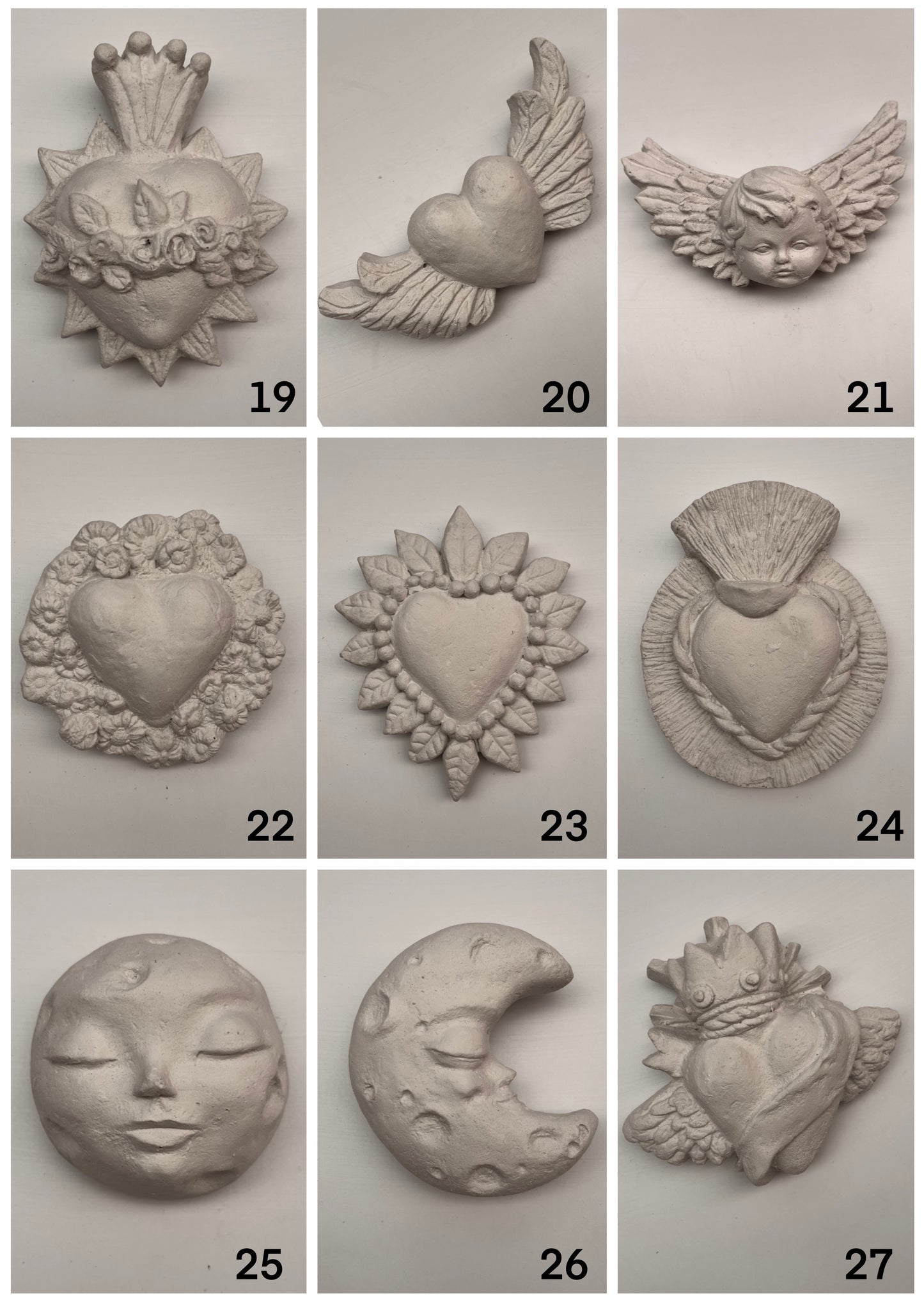 Set de Corazones Personalizables                                                                                  – 10 Figuras a Elección