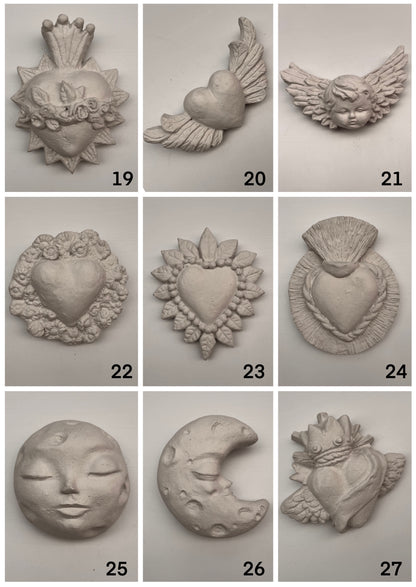 Set de Corazones Personalizables                                                                                  – 10 Figuras a Elección
