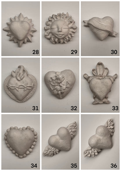 Set de Corazones Personalizables                                                                                  – 10 Figuras a Elección