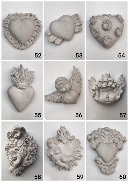 Set de Corazones Personalizables                                                                                  – 10 Figuras a Elección