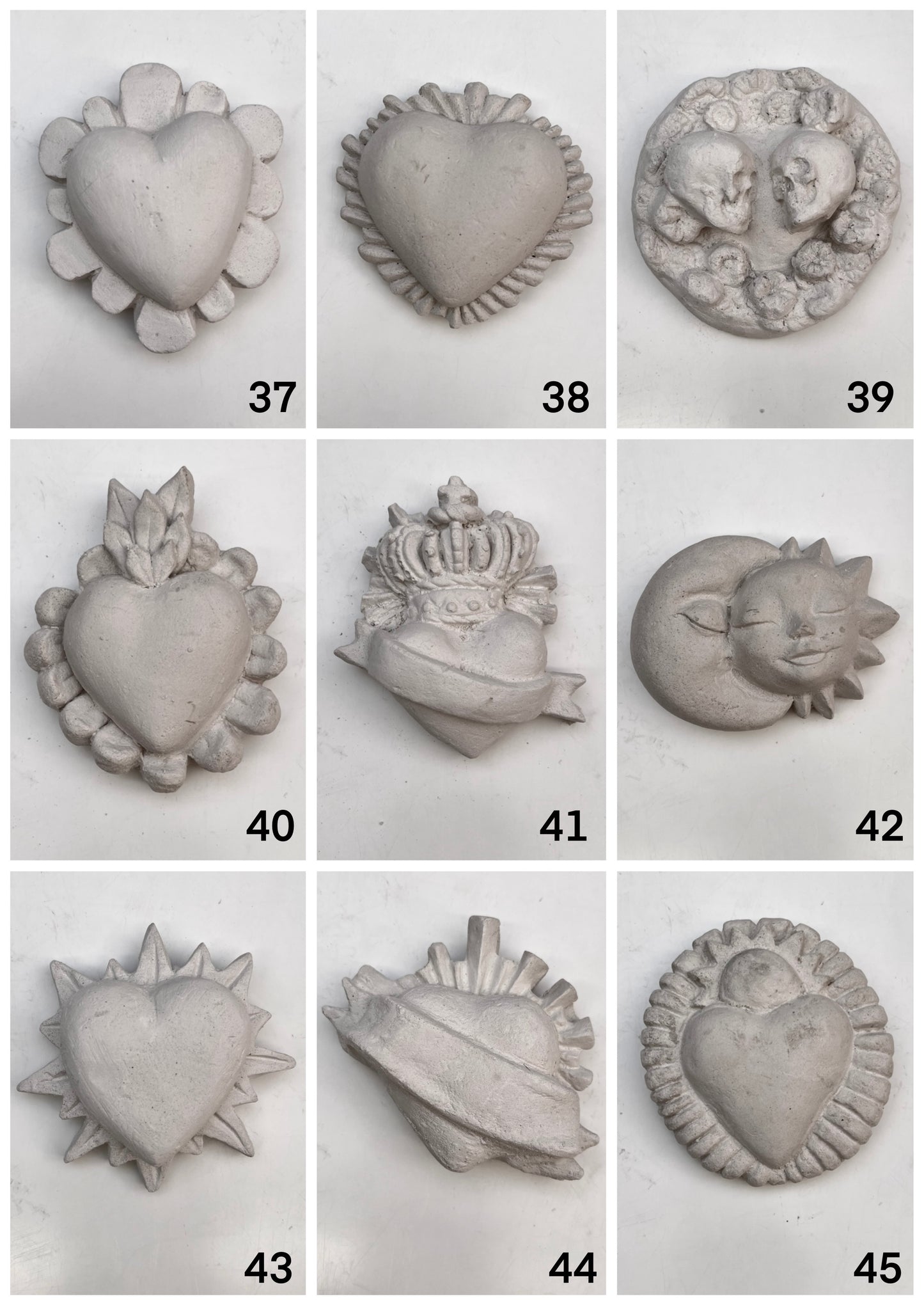 Set de Corazones Personalizables                                                                                  – 10 Figuras a Elección