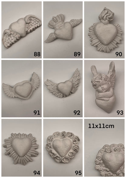 Set de Corazones Personalizables                                                                                  – 10 Figuras a Elección